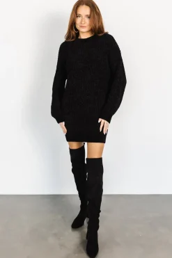 Hot Baltic Born Christa Sweater Dress | Black