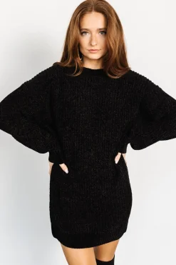 Hot Baltic Born Christa Sweater Dress | Black