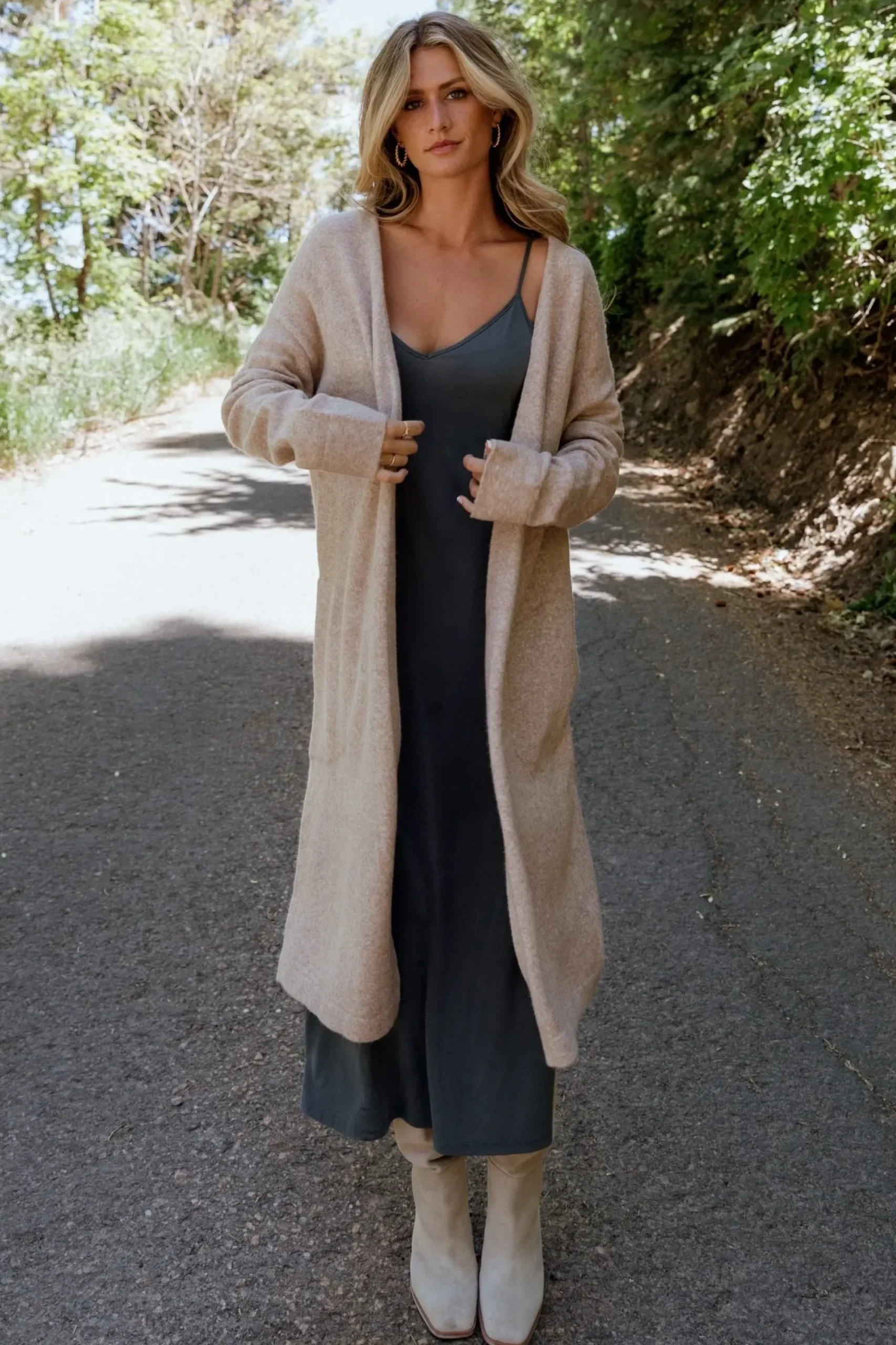 Hot Baltic Born Claire Cardigan | Taupe