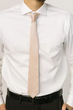 Sale Baltic Born Classic Satin Tie | Champagne