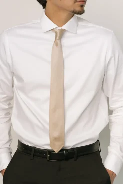 Sale Baltic Born Classic Satin Tie | Gold