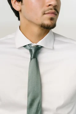 Best Baltic Born Classic Satin Tie | Lagoon