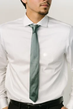 Best Baltic Born Classic Satin Tie | Lagoon