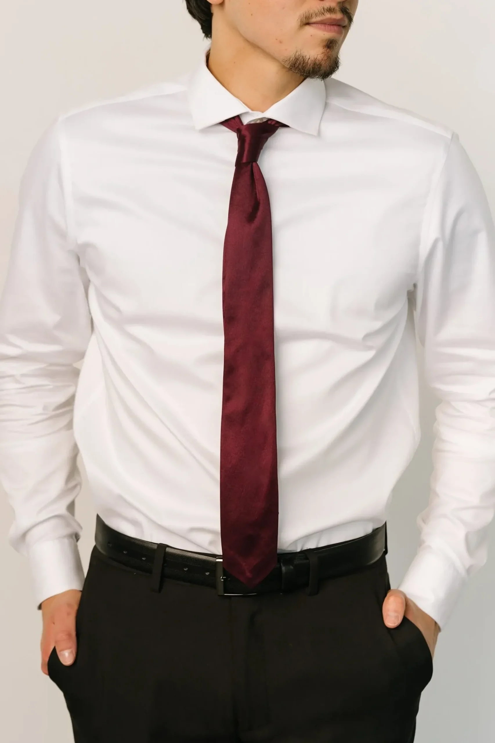 Fashion Baltic Born Classic Satin Tie | Mulberry