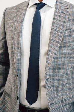 Fashion Baltic Born Classic Satin Tie | Navy