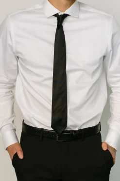 Fashion Baltic Born Classic Satin Tie | Navy