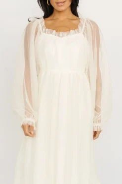 Discount Baltic Born Cleobelle Maxi Dress | Creamy Beige