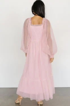Hot Baltic Born Cleobelle Maxi Dress | Rosy Pink