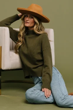 Best Baltic Born Collins Knit Sweater | Olive