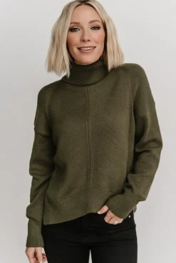 Best Baltic Born Collins Knit Sweater | Olive
