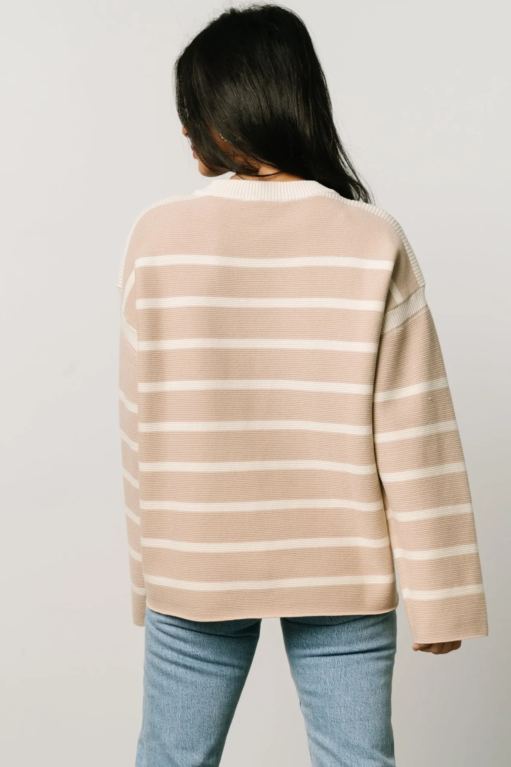 Online Baltic Born Conway Striped Sweater | Natural