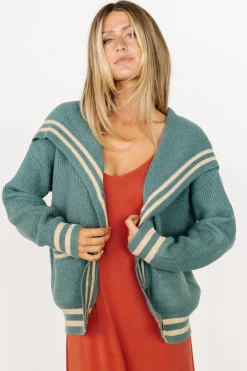 Best Baltic Born Corbett Knit Cardigan | Jade