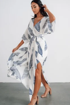 Clearance Baltic Born Corinth Maxi Dress | Navy Print