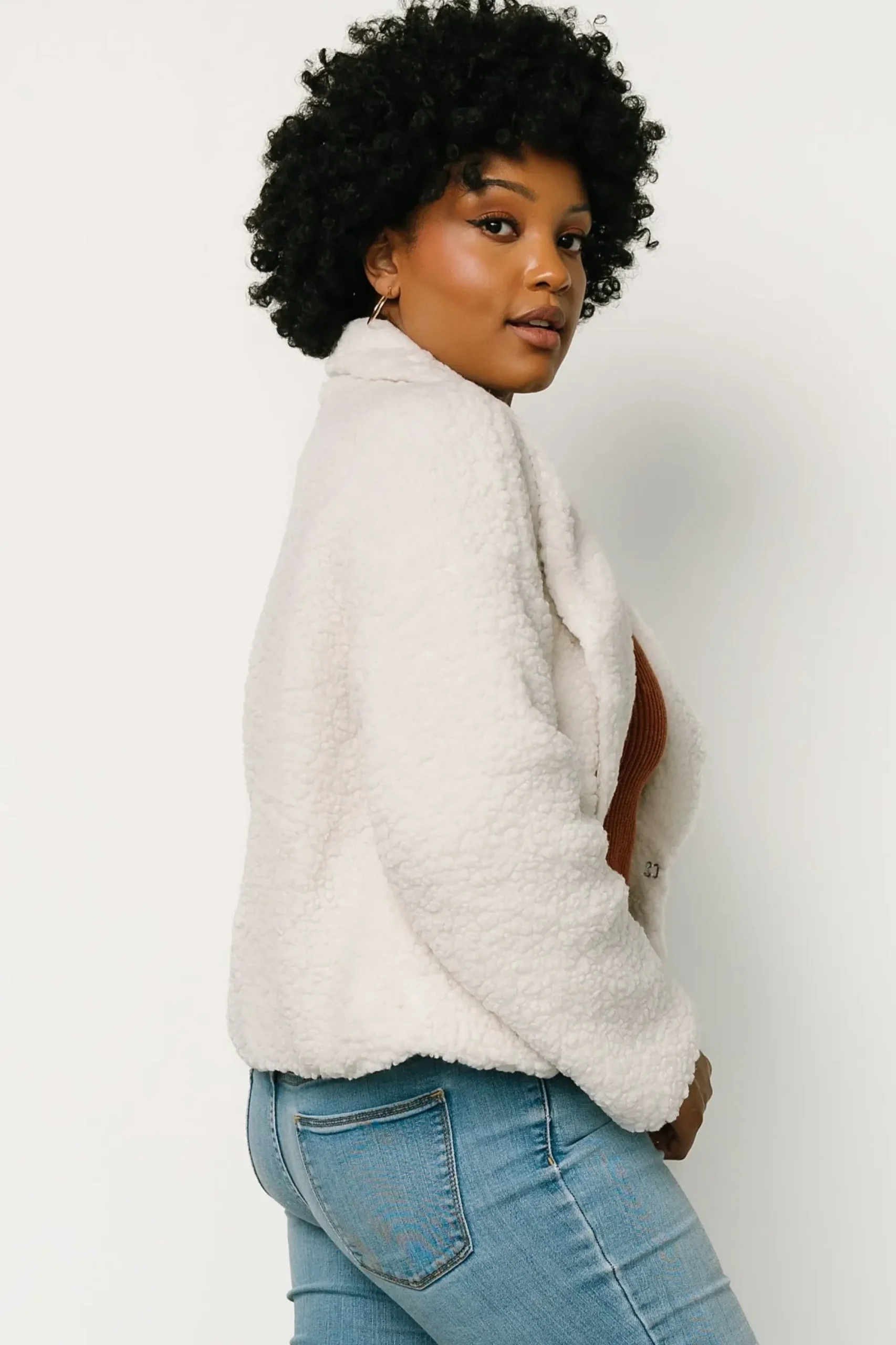 Online Baltic Born Crest Sherpa Jacket | Off White