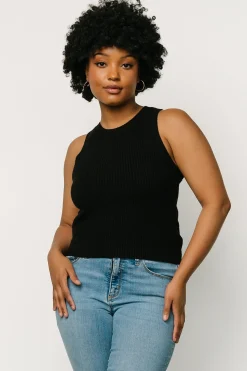 Hot Baltic Born Cruz Knit Tank Top | Black