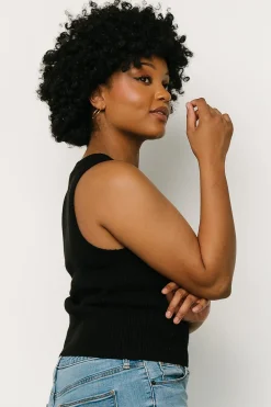 Hot Baltic Born Cruz Knit Tank Top | Black