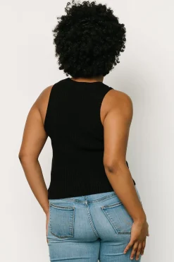 Hot Baltic Born Cruz Knit Tank Top | Black