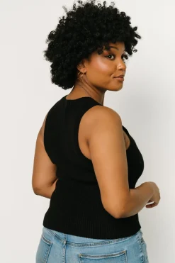 Hot Baltic Born Cruz Knit Tank Top | Black