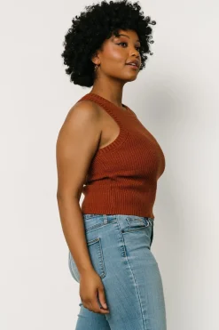 Hot Baltic Born Cruz Knit Tank Top | Copper