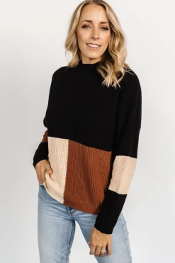 Sale Baltic Born Dawson Knit Sweater | Black Multi