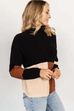 Sale Baltic Born Dawson Knit Sweater | Black Multi