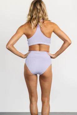 Fashion Baltic Born Del Mar Ribbed Bikini Bottom | Lilac