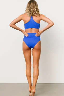 Outlet Baltic Born Del Mar Ribbed Bikini Bottom | Blue