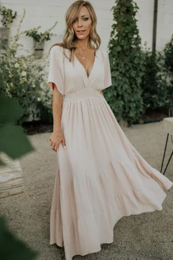 Online Baltic Born Delilah Maxi Dress | Blush