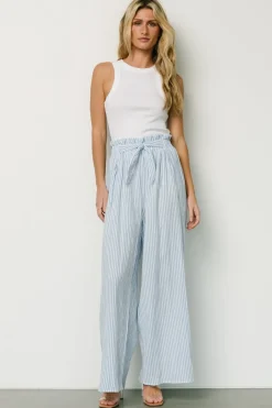 Best Baltic Born Delphi Wide Leg Pants | Blue Stripe