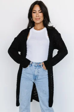 Online Baltic Born Devman Knit Cardigan | Black