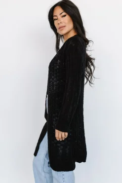 Online Baltic Born Devman Knit Cardigan | Black