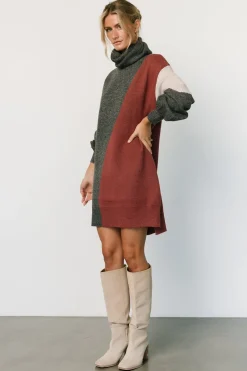 Best Baltic Born Diego Sweater Dress | Charcoal Multi