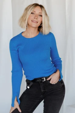 Sale Baltic Born Dominic Sweater Top | Blue