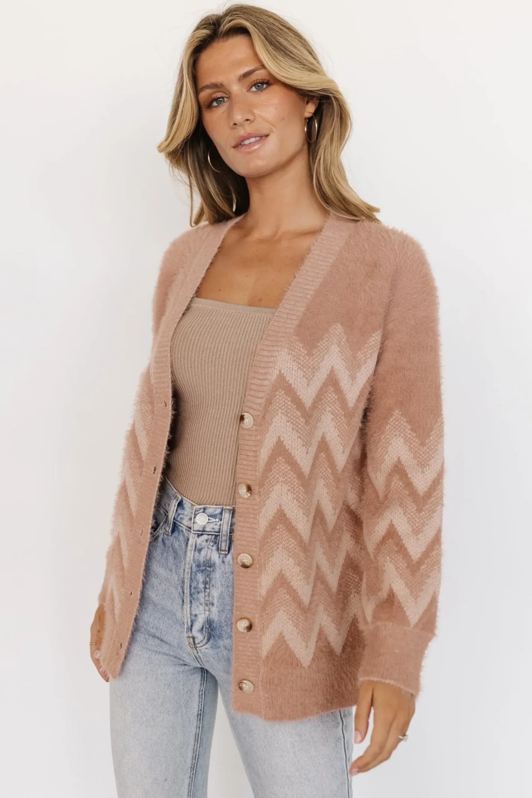 Online Baltic Born Downey Cardigan | Mauve