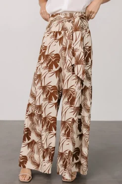 Sale Baltic Born Elin Flowy Pants | Cream + Mocha
