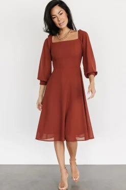 Fashion Baltic Born Elise Short Dress | Cinnamon