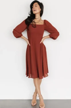 Fashion Baltic Born Elise Short Dress | Cinnamon