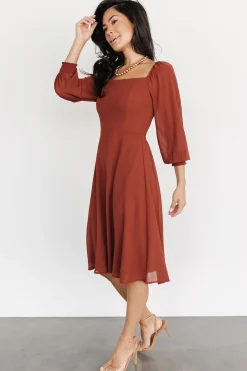 Fashion Baltic Born Elise Short Dress | Cinnamon