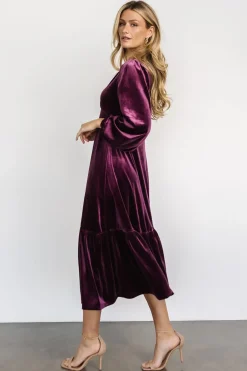 Fashion Baltic Born Erika Velvet Maxi Dress | Sugar Plum