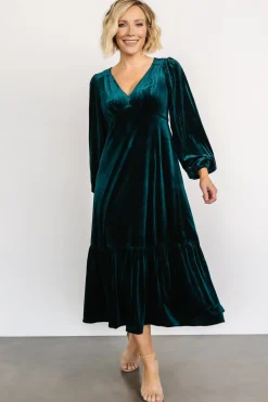Best Baltic Born Erika Velvet Maxi Dress | Jade