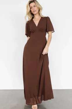Sale Baltic Born Esti Maxi Dress | Espresso