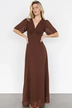 Sale Baltic Born Esti Maxi Dress | Espresso