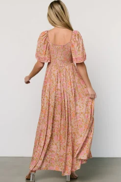 Clearance Baltic Born Evanthia Maxi Dress | Vintage Blush Print