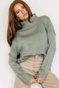 Outlet Baltic Born Evermore Knit Sweater | Sage
