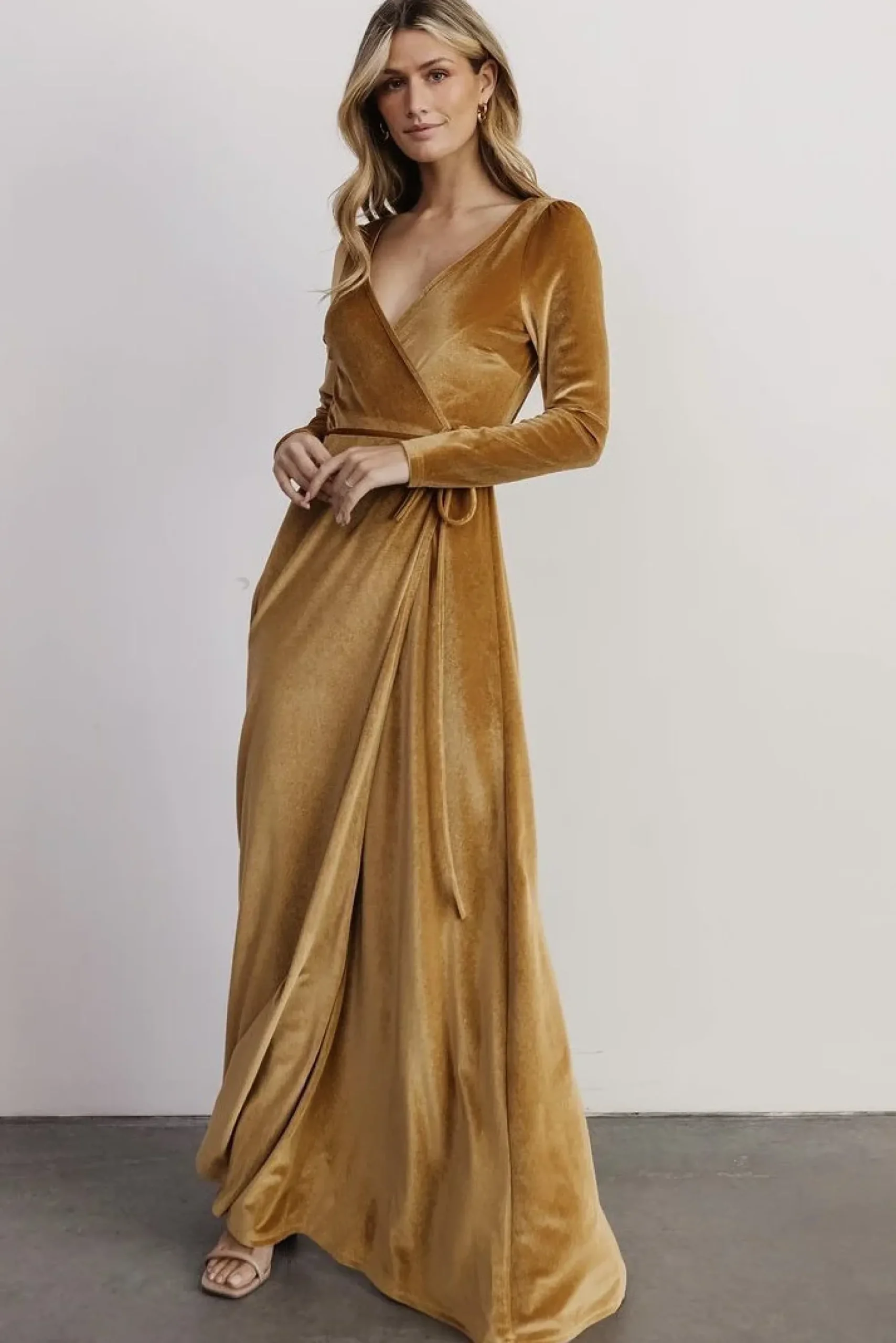 New Baltic Born Fabric Swatch - Esmerelda Velvet | Bronze