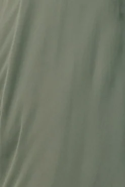 Hot Baltic Born Fabric Swatch - Esti Chiffon | Dark Sage