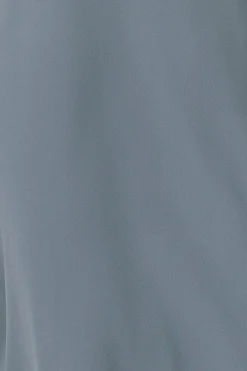 Sale Baltic Born Fabric Swatch - Esti Chiffon | Dusty Blue