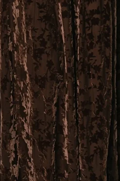 New Baltic Born Fabric Swatch - Everley Velvet | Espresso