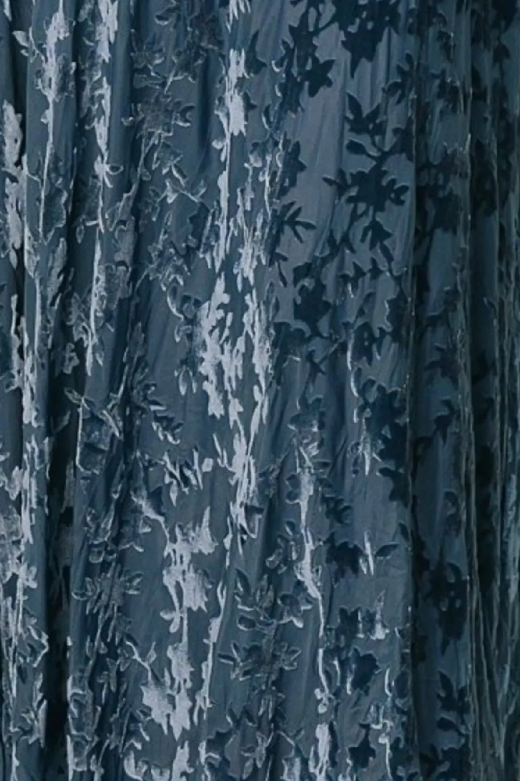 Outlet Baltic Born Fabric Swatch - Everley Velvet | Whisper Blue