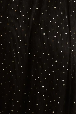 Best Baltic Born Fabric Swatch - Grace Sparkle | Black